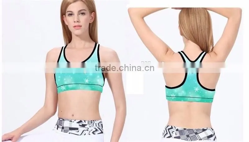 (Trade Assurance)sportswear bra cross fit sportswear bra push up bra