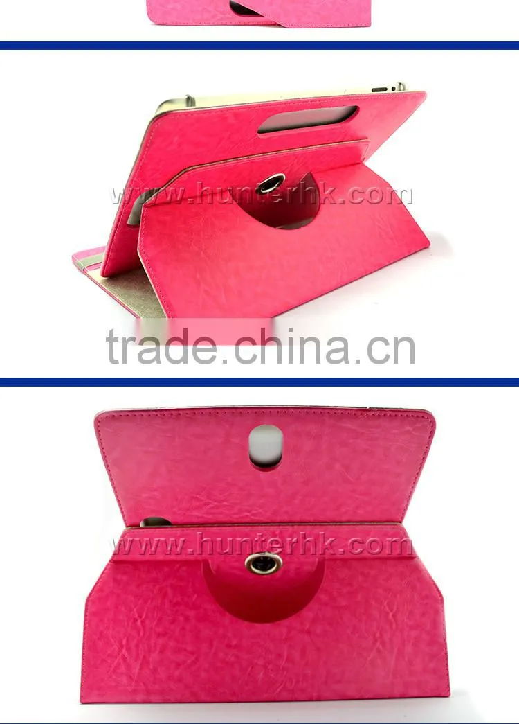 Pink Crystal Leather Tablet Case For Kindle Fire