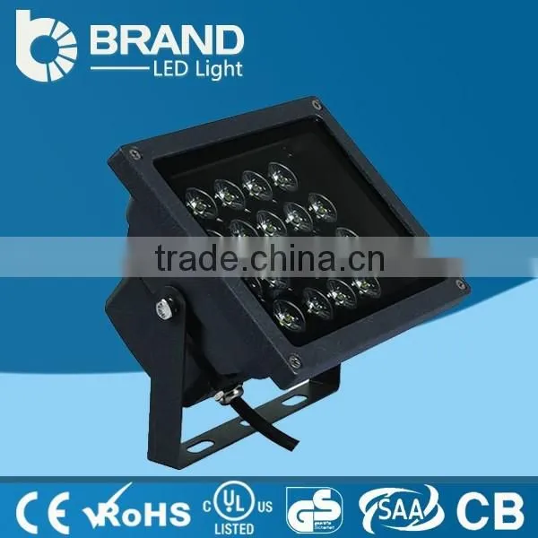 140*160*100mm Aluminum High Power 18w LED Flood Light ip65 LED Flood Light high lumen led flood light black shell