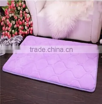 Colourful Memory Foam Bath Mat Washable Bathroom Carpet