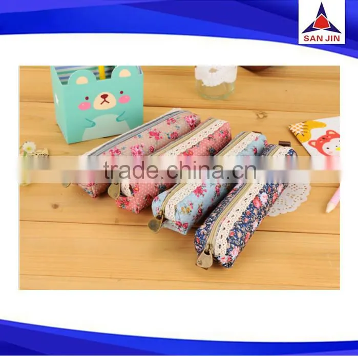 Fashion neoprene Cheap zipper larger pencil case