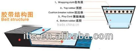 The washing machine belt