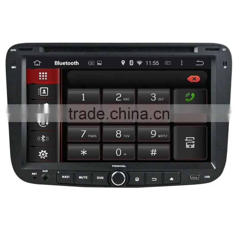 KLYDE quad core car multimedia system for Emgrand EC7 with BT Radio DVR IPOD GPS