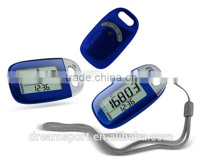 New 2016 3D Walking Pedometer Activity Tracker Multi-colors Monitor Daily Step Count, Distance Travelled (miles or km)