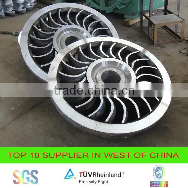 Turgo Turbine & Alternator and Governor of Hydro Power