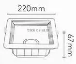 High Quality 70-90lm/w Epistar chip led downlight COB 10W 20W 30W round square Down ceiling light LED 10W