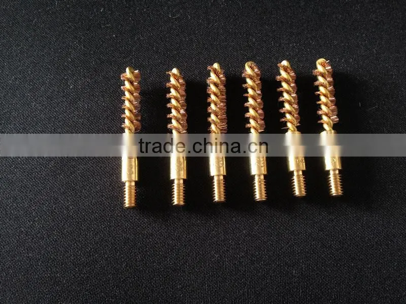 Gun cleaning bronze wire bore brass brush wholesale