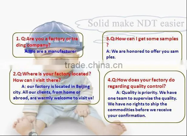 Concrete crack depth gauge from Solid (Beijing) Technology Co.,Ltd