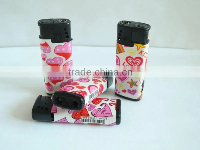 rechargeable mini plastic lighter,wrap paper cigar lighter windproof lighter