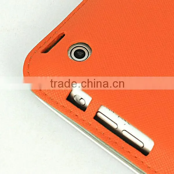pu leather case for ipad mini flip leather case