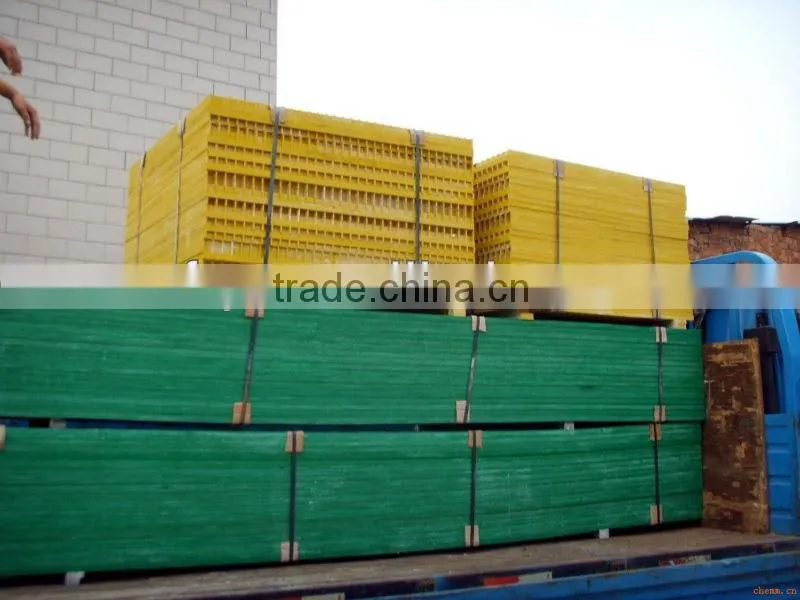 FRP/GRP fiberglass pultrusion grating (ISO 9001:2008 manufacturer)
