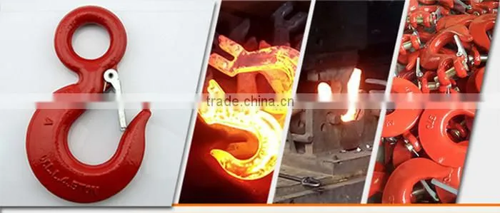 G43 electro-galvanized h323 eye grab hook