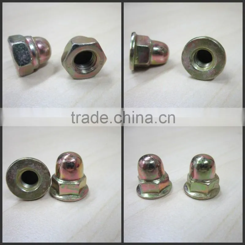 M8 hexagon domed cap nut (DIN1587)