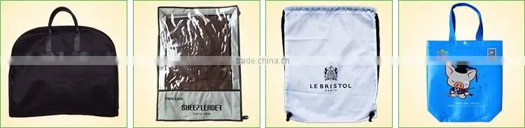 Zipper Wedding Garment Bag Cover / Suit Garment Bag Cover Foldable