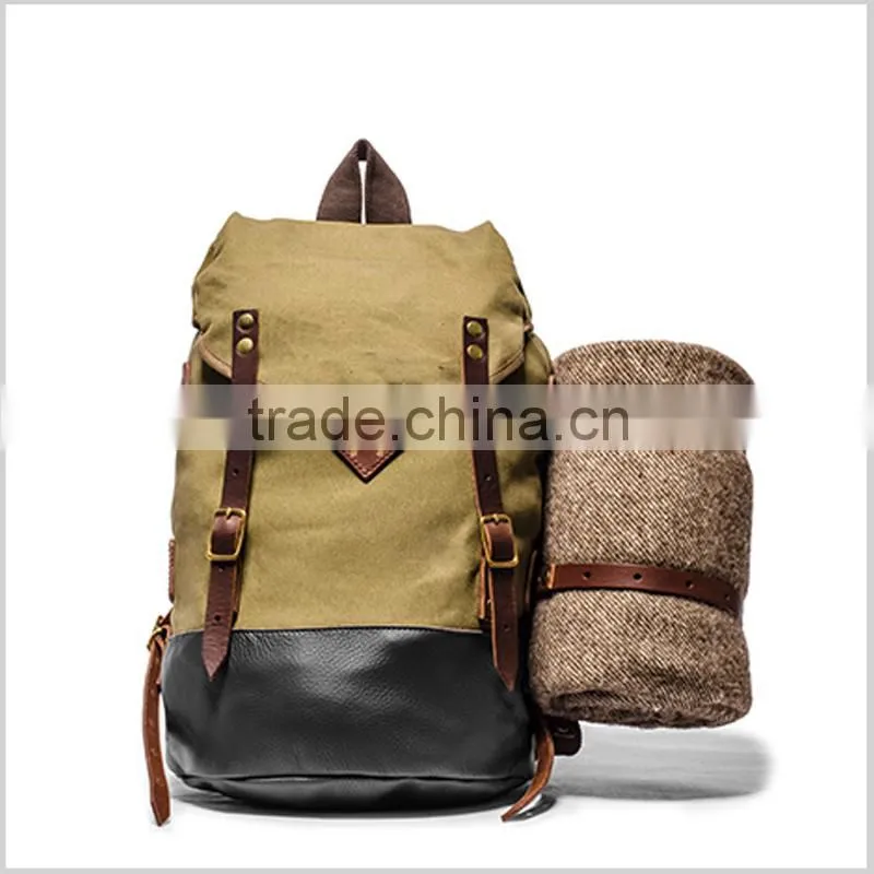 small quantity acceptable custom backpack/high quality large camping backpack