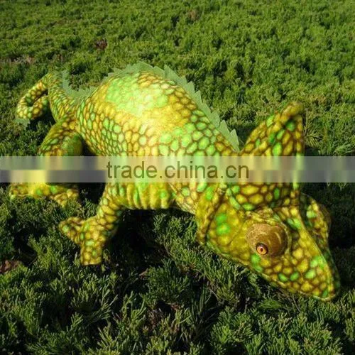 Plush wild animal toys stuffed chameleon toy educction 55cm