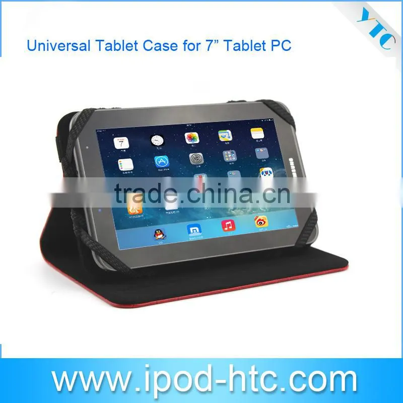 2014 Newest universal 7inch tablet cases, universal case for 7" tablet pc, 7" android tablet case
