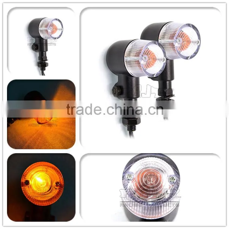 BJ-SL-061 New Arrival Ultra bright Universal E-Mark Aluminum Black Housing Motorbike LED Motorcycle Signal Light