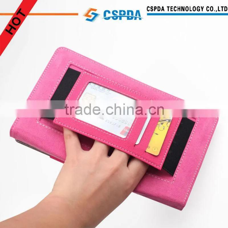 Full protective book style pu leather case for Google The New Nexus 7 2 FHD