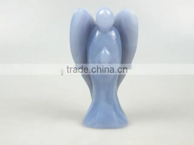 Wholesale AB grade gemstone angel sculptures for sale