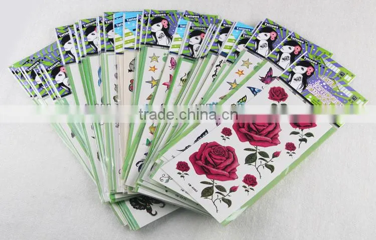Super cool tattoo stickers waterproof tattoo stickers