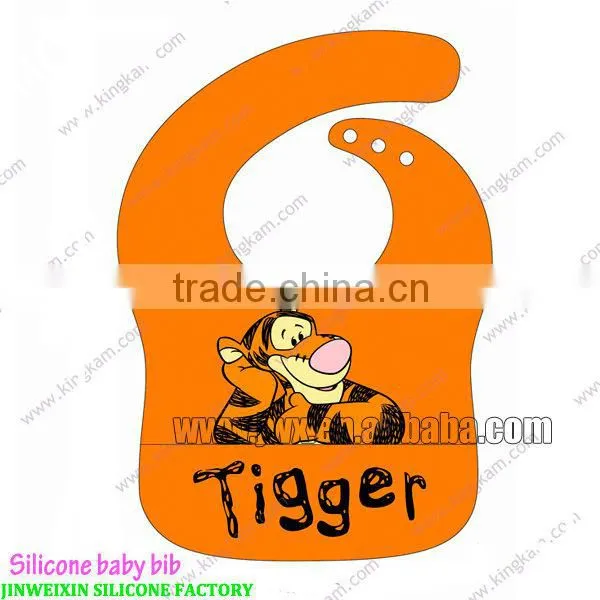 2015 newly FDA food grade light and colorful silicone baby bibs baby teether party dresses bandana drool bibs