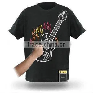 Flashing T-shirt / EL T-shirt / T-Qualizer 3D T shirt
