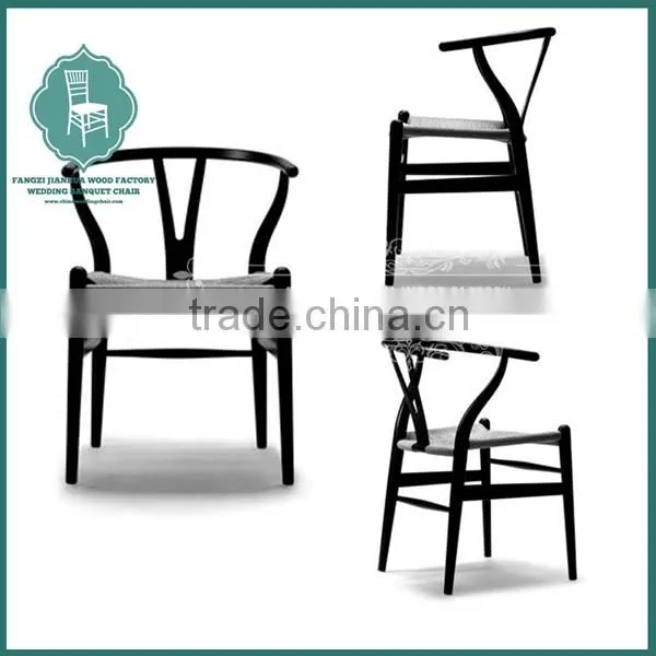 replica solid wood Y Chair Wishbone Chair