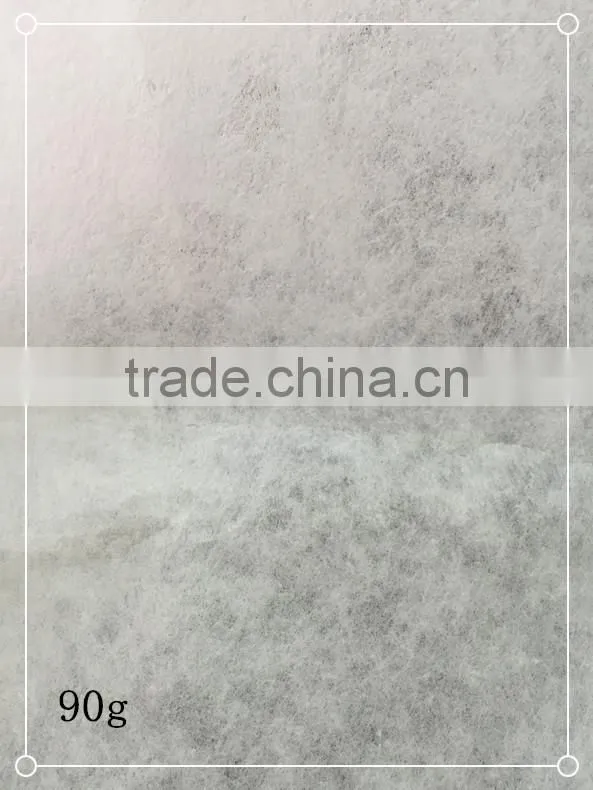 nonwoven airlaid polyester interlining for embroidery