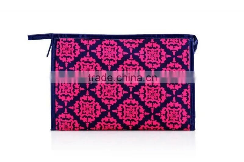 China makeup bags with compartments vintage cosmetic bag