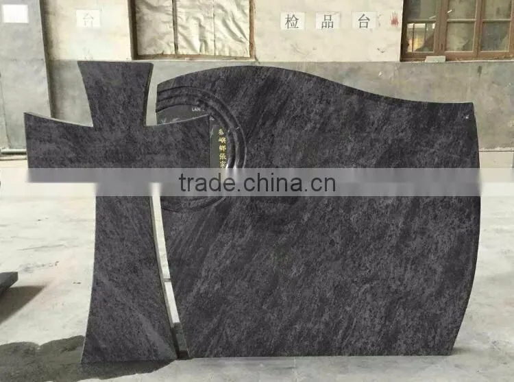 Bahama Blue Granite Monument