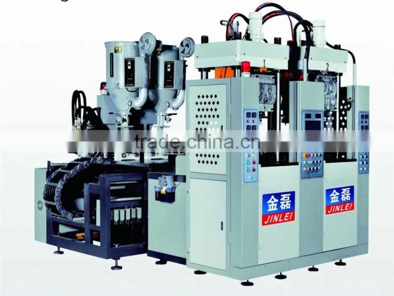 Automatic TR/TPR/PVC/TPU Sole Injection Moulding Machine JL-208-2S