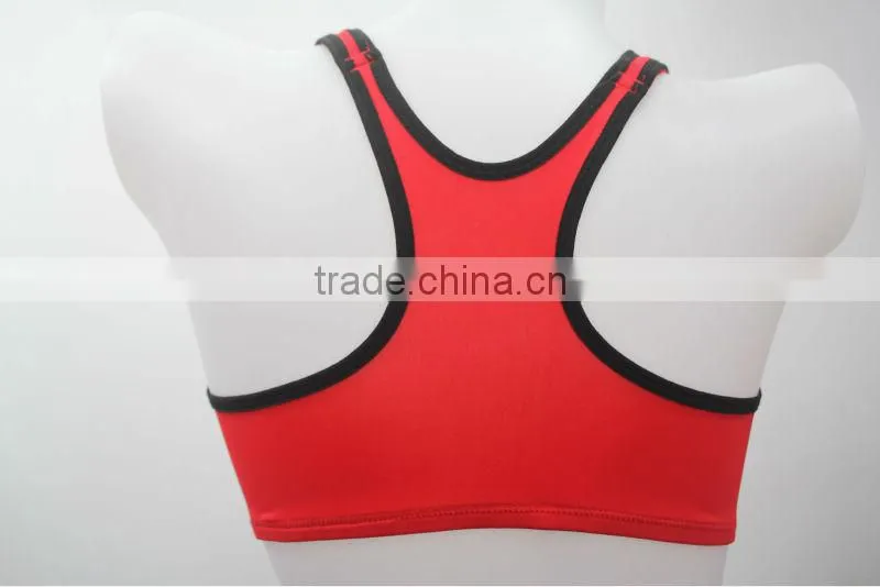 Latest Design Sexy Lady Front Closure Fashion Sports Bra