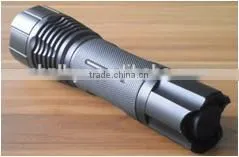 China strong colorful bright waterproof led flashlight for outdoor use