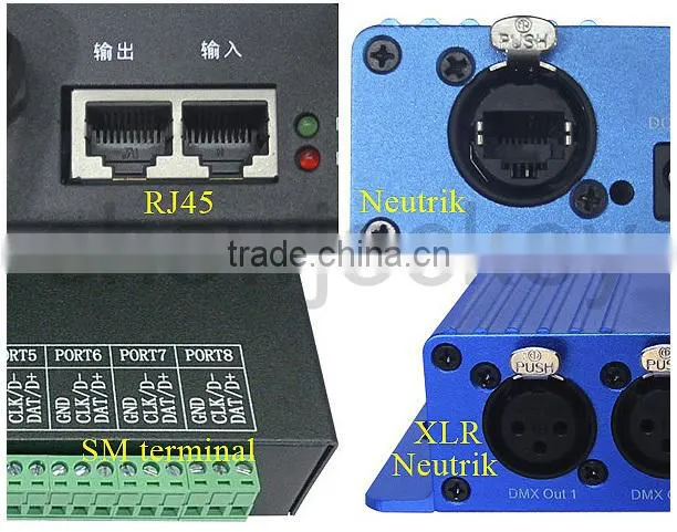 Mini Programmable LED Light Dimmer DMX 512 Wifi Remote Lighting Controller
