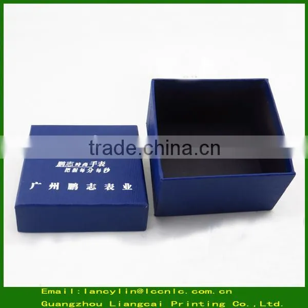 Custom luxury cardboard gift watch packaging box handmade