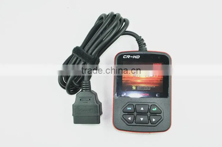LAUNCH CR-HD Heavy Duty Truck Code Reader standard protocols J1939/J1708 CRHD 100% Original Free Update by Launch Website