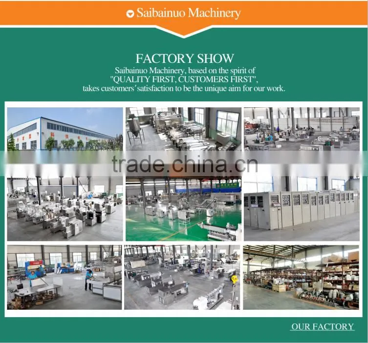 automatic small scale potato chips production line/machinery