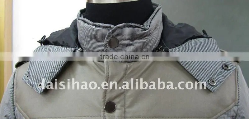 Popular mens korean style winter coat jacket