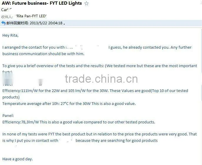 High bay fixture 60W led tube light IP65