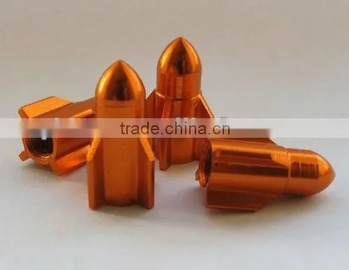 Anti-theft tire valve caps with car logo