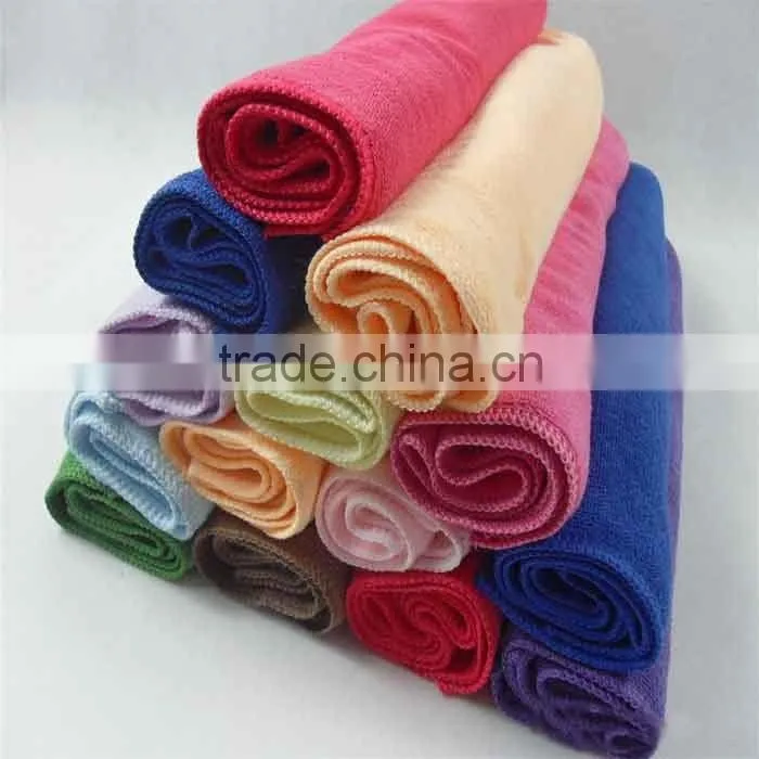 Microfiber Car Cleaning Cloths Plush Thick Car Polishing Towels Car Wash Cloths 380GSM