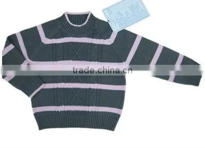simple stripe pullover sweater