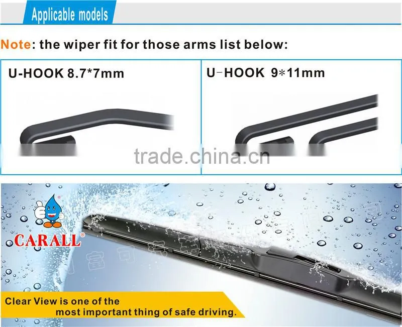 mitsuba wiper blade , wiper blade refill roll , hybrid wiper bladeT170