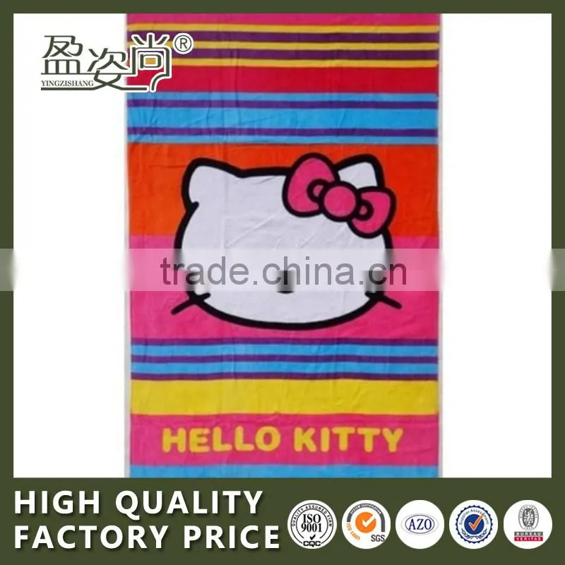 Wholesale Low Price Cute Cartoon Printed Beach Towel