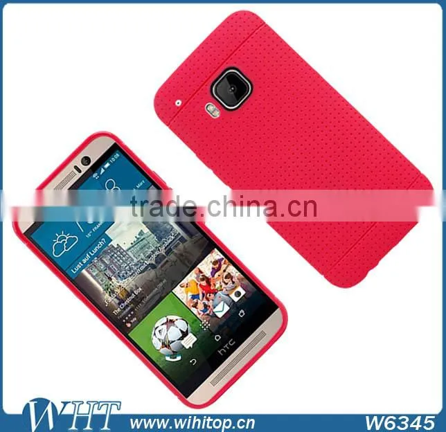 The Newest Design Silicon With Honeycomb Case for HTC One M9 Wholesale Price