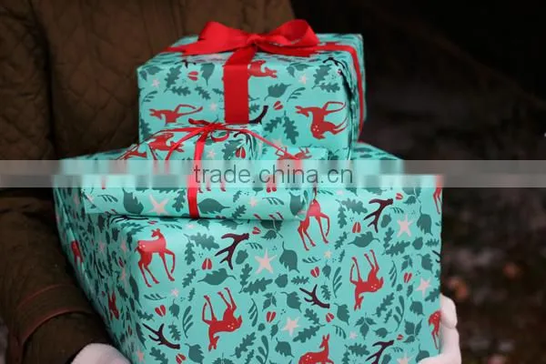 Satin lined gift boxes gift packing fabric decorate the gift fabric