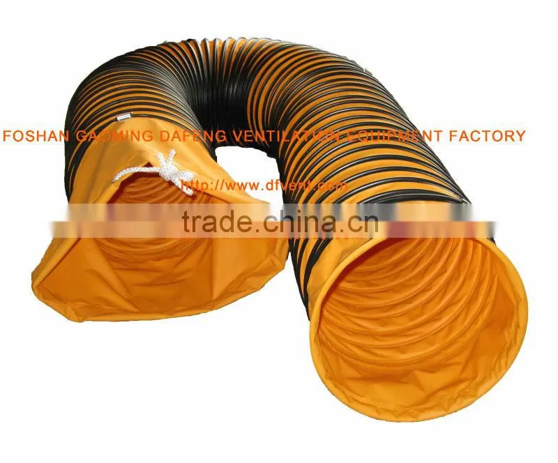 negative pressure suction flexible air duct for welding
