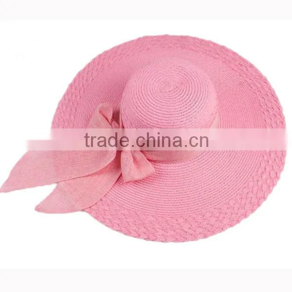 Fashion Custom hand made natural paper hats,straw hats