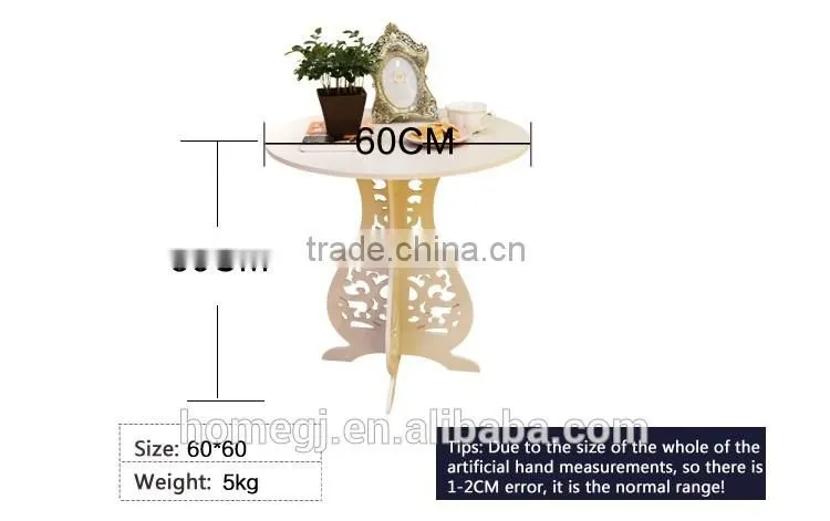 Home design furniture wooden round cofee table